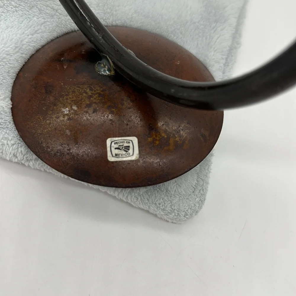 Wrought Iron Scroll Triple Pillar Candle Table-top Feature/Holder - Picture 10 of 15